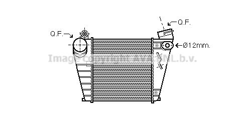 AVA QUALITY COOLING Интеркулер AI4200